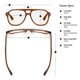 thumbnail image 4 of Lentes de Lectura CADDIS RCA Mate Gopher con Filtro de Luz Azul, 4 of 7