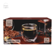 thumbnail image 5 of Set 4 Vasos De Vidrio Doble Pared 200ml Café Té Home Logics, 5 of 7