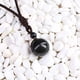 thumbnail image 1 of Pure Natural Tiger's Eye Stone Pendant Necklace - Adjustable Lucky Blessing Beads for Health and Wealth, 1 of 5