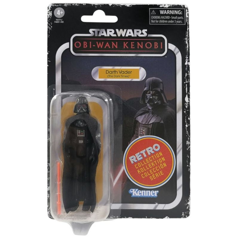 Figura De Acción Star Wars Retro Collection Darth Vader (Los Tiempos Oscuros)