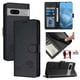 thumbnail image 5 of Funda tipo cartera FOXDOCK para Google pixel 7 con soporte, ranuras, RFID, diseño de gato, 5 of 5
