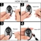 thumbnail image 3 of Alarma de emergencia personal [Paquete de 3] Alarma de seguridad Qoosea Scream Safesound con linterna LED de 140 dB para niños, mujeres y personas, 3 of 5