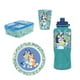 thumbnail image 1 of Pack 4 Colacion Bluey Botella 400ML Porta Sandwich Vaso Plato Piezas, 1 of 5