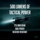 thumbnail image 4 of Linterna INTERNOVA Guardian LTE 500 lúmenes con zoom IPX5, 4 of 9