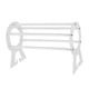 thumbnail image 1 of Soporte Portátil para Diadema, Soporte para Estante, Protección de Barra Desmontable, Torre Acrílica, Organizador de Joyas para Collares, Cadenas para, 1 of 5