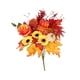 thumbnail image 3 of Ramo De Flores Artificiales De Otoño Para Bodas, Cocinas, Navidad, Hogar, Girasoles Falsos, Estilo C, 3 of 5