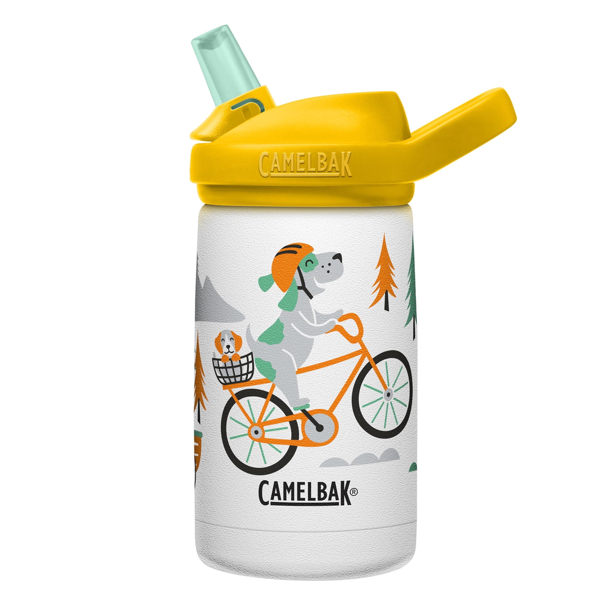 Botella De Agua Camelbak Eddy+ Kids Con Aislamiento De Acero Inoxidable, 350 Ml