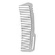 thumbnail image 1 of Titaking Peine de Titanio para Cabello y Barba para Hombre EDC Metal Duradero (Plateado), 1 of 5