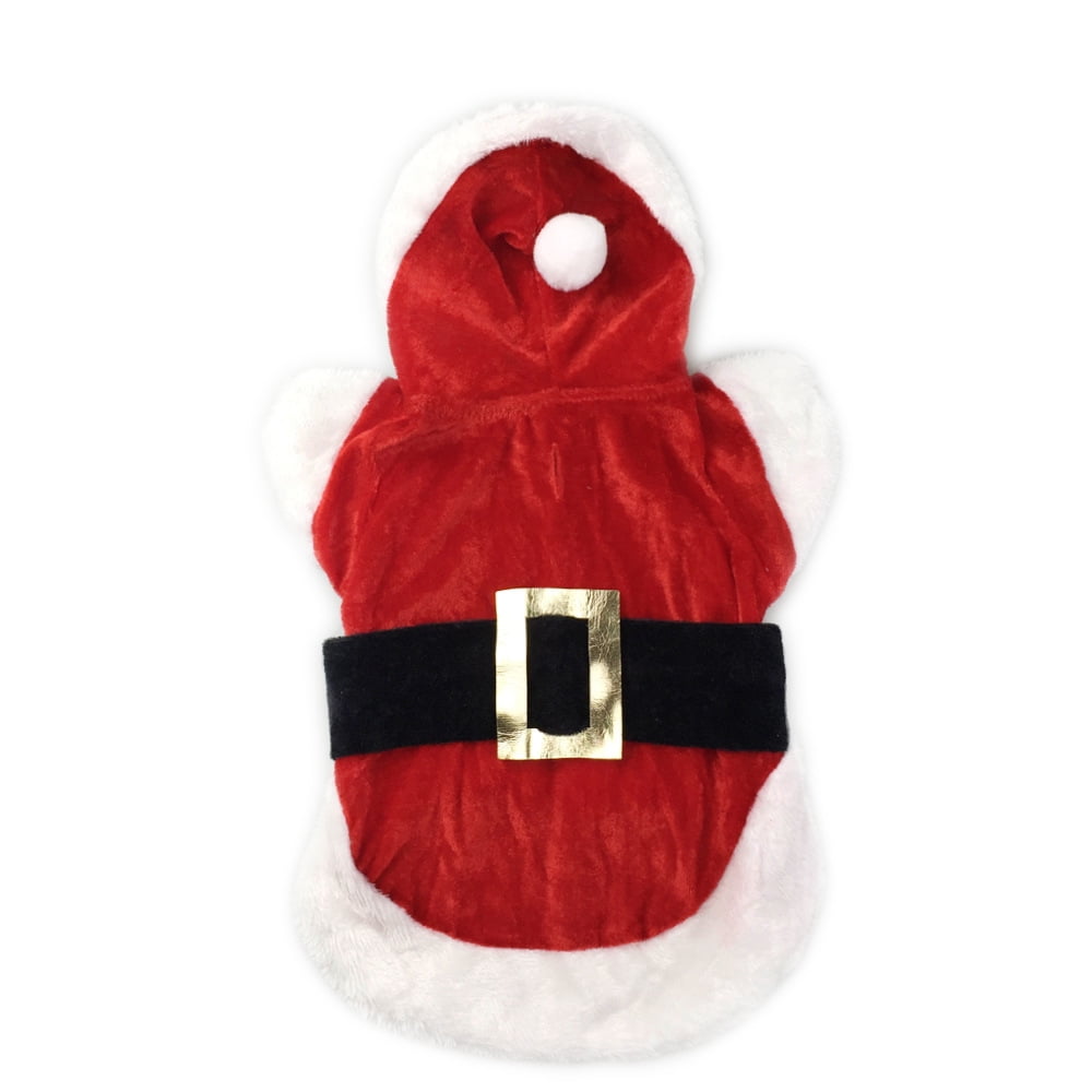 Xusx111 - Disfraz De Navidad De Santa Disfraz De Perro De Santa Ropa De Navidad Para Mascotas Ropa De Invierno Con Capucha Ropa Para Perro Ropa Para Mascotas Chihuahua Yorkshire Poodle (m)