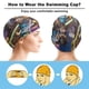 thumbnail image 3 of Aventuras de jóvenes Jedi Gorro de Natación de Licra, Gorro de Baño de Tela Cómoda, Gorro Elástico Antideslizante para Hombres, Mujeres y Niños, 3 of 6