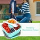 thumbnail image 5 of Caja Bento, Lonchera Bento Para Ensalada Con Recipiente Para Salsa De Aderezo, Bento Box Para Almuerzo De Tipo Con Tapa Hermética, Lonchera A Prueba De Fugas Para Niños Y Adultos (verde,1500ml), 5 of 5