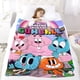 thumbnail image 5 of El Asombroso Mundo de Gumball anti-pilling, suave, ligera, esponjosa y acogedora de lujo para hogar y cocina – Perfecta para niños y adultos, 100 x 150 cm, 5 of 6