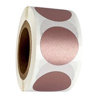 Magideal - 300 Uds Etiquetas Adhesivas Circulares Sellos De Sobres Cintas Manuales Autoadhesivas Hechas Embalaje Diy Álbum De Recortes Universal Para La