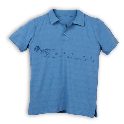 Polera Niño Azul Pillin