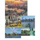 thumbnail image 1 of Set de 4 postales PCF Souvenirs 11 × 16 cm Nueva York, 1 of 5