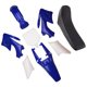 thumbnail image 4 of Juego De Cojines De Asiento De Guardabarros De Carenado Modificado Para Motocicleta Honda Off-Road Blue, 4 of 5