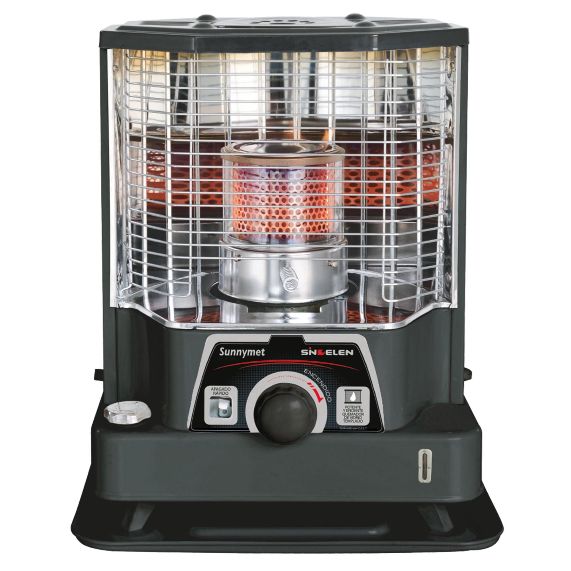 Estufa A Parafina Ep-571ng 2.5kw Negro Sindelen