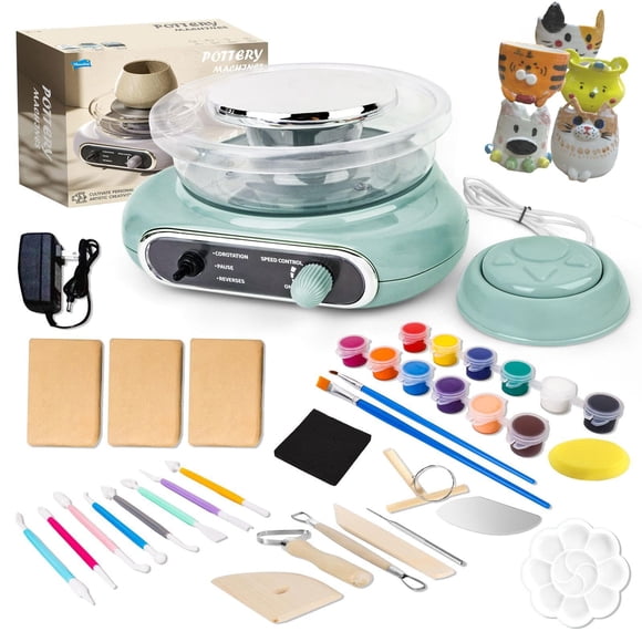Rueda de alfarería mini GRACELOOK Kit 4‑12 años