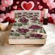 thumbnail image 1 of Purple Red Rose Vintage Painting Printed Bed Sheet Practical Bed Sheet Soft And Comfortable Material Brings a Comfortable Sleep Experience Can Be Adapted to a V, 1 of 1