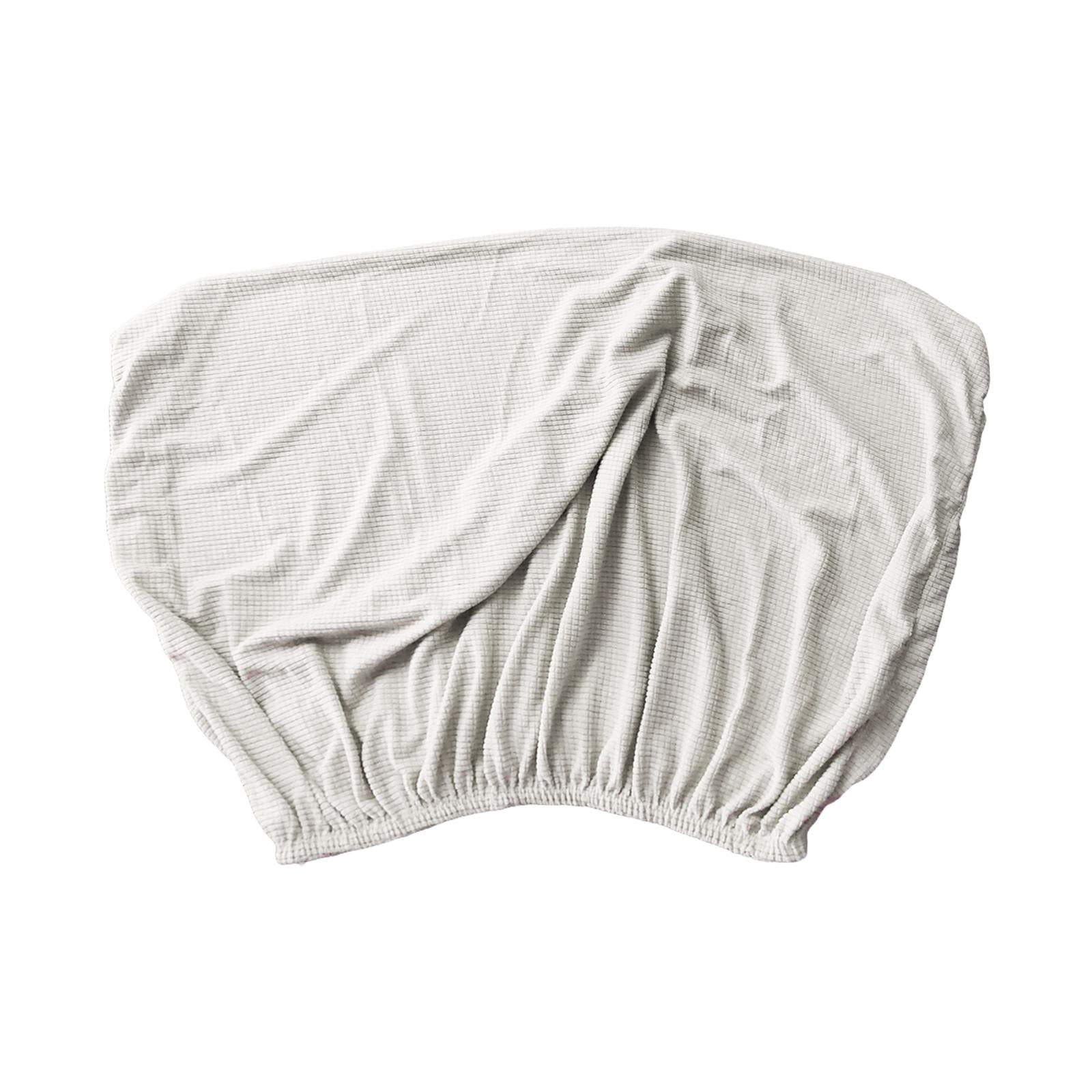 Magideal - Funda Para Cabecera De Cama, Funda Para Cabecera De Cama Tapizada Elástica De 47 Pulgadas, Funda Protectora Para Cabecera De Cama Moderna De Color Sól Blanco