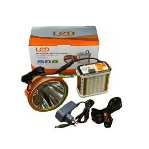 Genérico - Foco De Caza Recargable Luz Blanca 800W