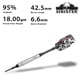 thumbnail image 2 of Darts Viper Sinister, 95% tungsteno, 18 g, con funda para dardos Casemaster, 2 of 9
