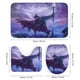thumbnail image 3 of Elden Ring-theme 4-Piece Shower Curtain Set with Rugs, Waterproof Bathroom Decor Set Includes Bath Mat, U-Shaped Rug, Toilet Lid Cover and Curtain with Hooks, 3 of 6