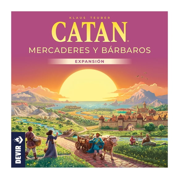 Juego de Mesa Catan Exp Mercaderes y Barbaros