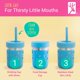 thumbnail image 3 of Vasos para Beber Elk and Friends Acero Inoxidable 300 mL Paquete de 4 para Niños, 3 of 8