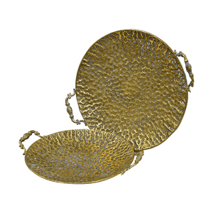 Muebles Santa Ana - Set 2 Centros De Mesa Circle Luxe Collection