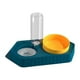 thumbnail image 5 of Cuencos De Puntos Con Dispensador De Agua Juego De Tazones De Comida Húmeda Y Seca Comedero Para Mascotas Bebedero Doble Azul, 5 of 5