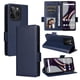 thumbnail image 1 of Funda Cartera para BLU Bold K10 Tapa Flip con Ranuras y Soporte Azul, 1 of 5