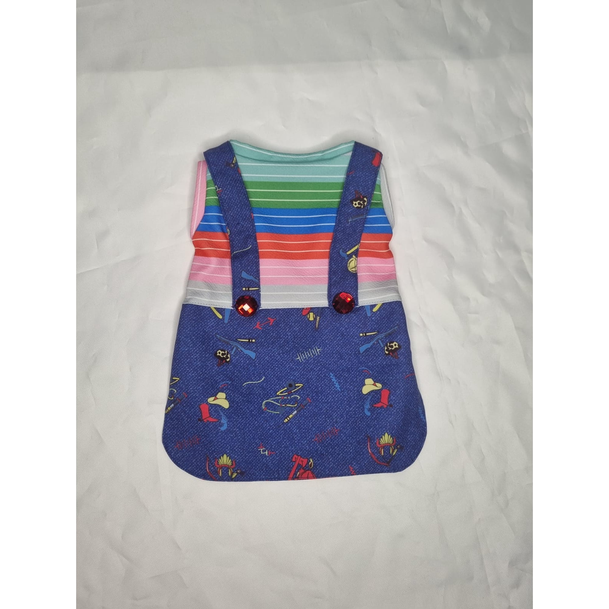 Polera mascota halloween chucky talla XXL