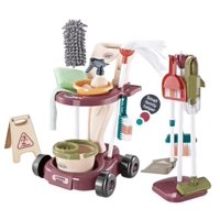 Genérico - Set De Limpieza Con Aspiradora Electrica