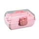 thumbnail image 1 of Caja de almacenamiento de accesorios para el cabello para niñas, caja de joyería cosmética, soporte para lazos para el cabello, caja de joyería, caja Rosa, 1 of 5