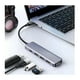 thumbnail image 3 of Multiplicador Puertos Adaptador Usb 3.0 Tipo C A Hdtv 5 En 1, 3 of 3