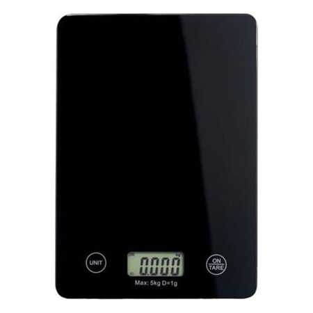 Balanza Pesa Digital Cocina Gramera Cubierta Vidrio 5 Kilos