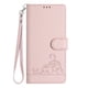 thumbnail image 2 of Funda tipo cartera FOXDOCK para Ulefone Note 19 con soporte, ranuras, RFID, diseño de gato, 2 of 5