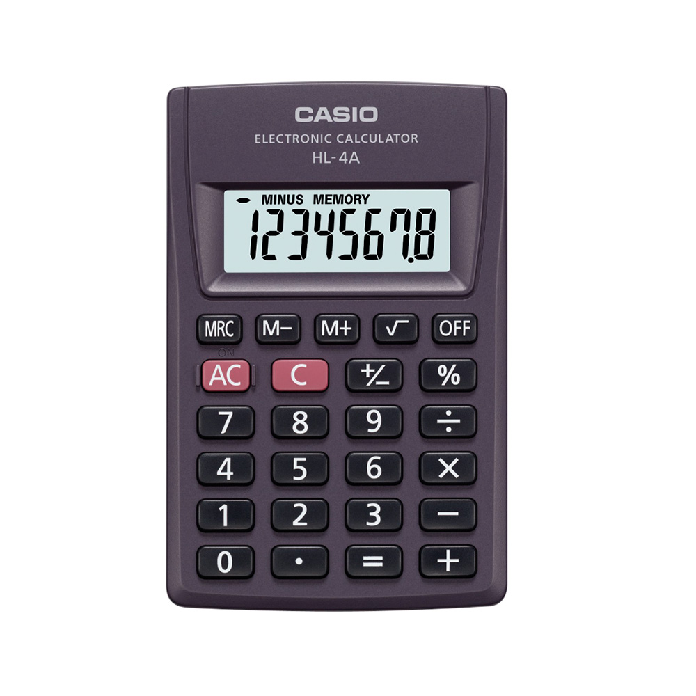 Calculadora De Bolsillo Casio Hl4A
