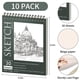 thumbnail image 2 of Cuadernos de boceto OSIMIG Pack de 10 - 14 cm x 22 cm - 300 hojas, 2 of 9