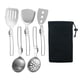 thumbnail image 3 of Juego De Utensilios De Cocina De Campamento 6x Juego De Utensilios De Cocina De Metal Compacto Para Picnic BBQ Travel, 3 of 5
