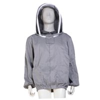 Ioensy - Chaqueta De Apicultura Con Velo De Esgrima Transpirable Con Sombrero Equipar Traje De Apicultor