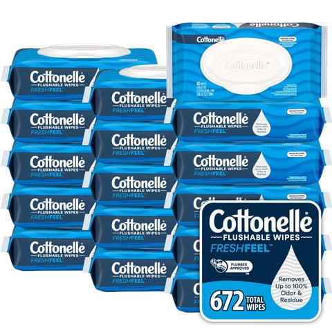 Toallitas Húmedas Desechables Cottonelle Fresh Feel 672