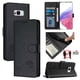 thumbnail image 1 of Funda tipo cartera FOXDOCK para Samsung Galaxy S8Plus con soporte, ranuras, RFID, diseño de gato, 1 of 5