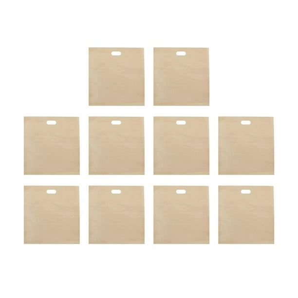 Bolsas reutilizables para tostadora, bolsas para horno de sándwich, organización antiadherente, bolsas para hornear, bolsas para sándwich tostado para 16x165 cm 10 Uds.