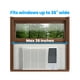 thumbnail image 3 of Ventana con aislamiento de aire acondicionado Breeze Stop Surround, blanco, 3 of 6