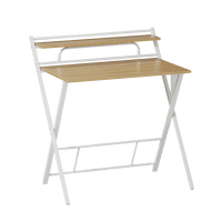 Escritorio Plegable Relan Tripoli Blanco Compacto