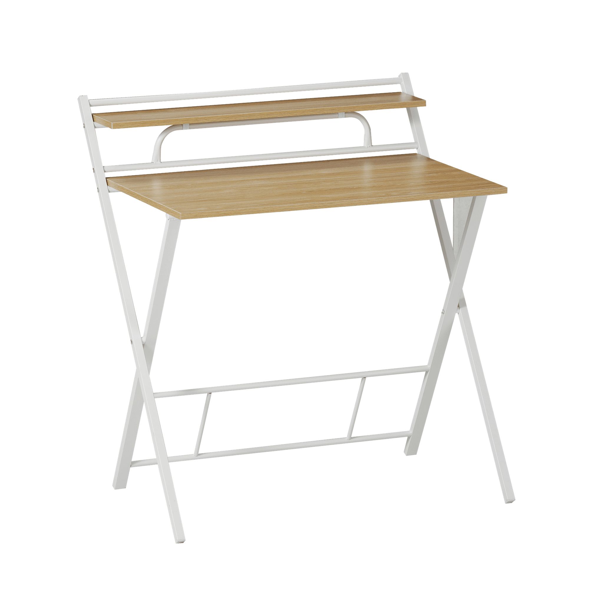 Escritorio Plegable Relan Tripoli Blanco Compacto