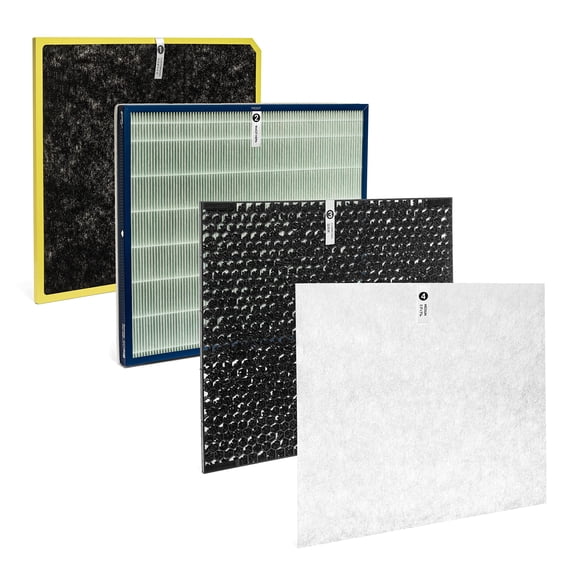 Kit de filtros para purificador de aire Rabbit Air SPA-1000N HEPA y carbón