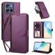 thumbnail image 2 of Funda con Billetera para [Motorola Edge 50 Neo 5G] con Bolsillo Zipper y Tarjetero Violeta, 2 of 6